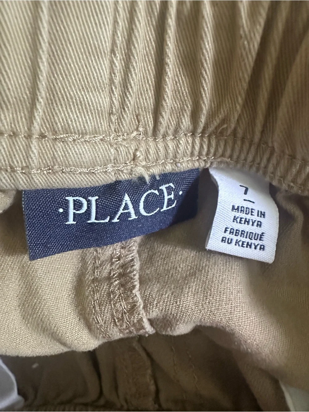 The Children's Place Boys Khaki & Charcoal Cargo Pants - 3-Pack